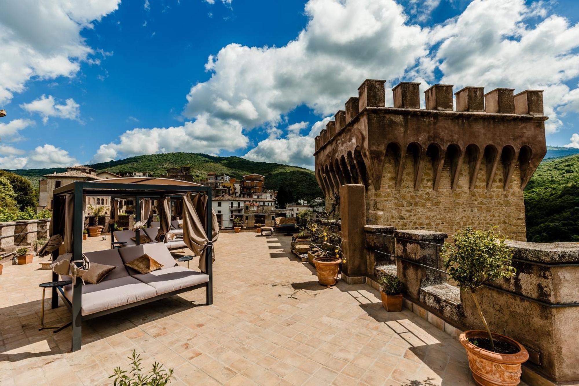 ホテル Castello Brancaccio San Gregorio da Sassola エクステリア 写真